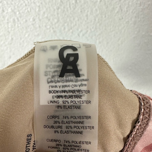 Good American Pink Electric Feel Legging & Bra 2 pc Set Leopard Print SZ 3 L - Picture 5 of 8